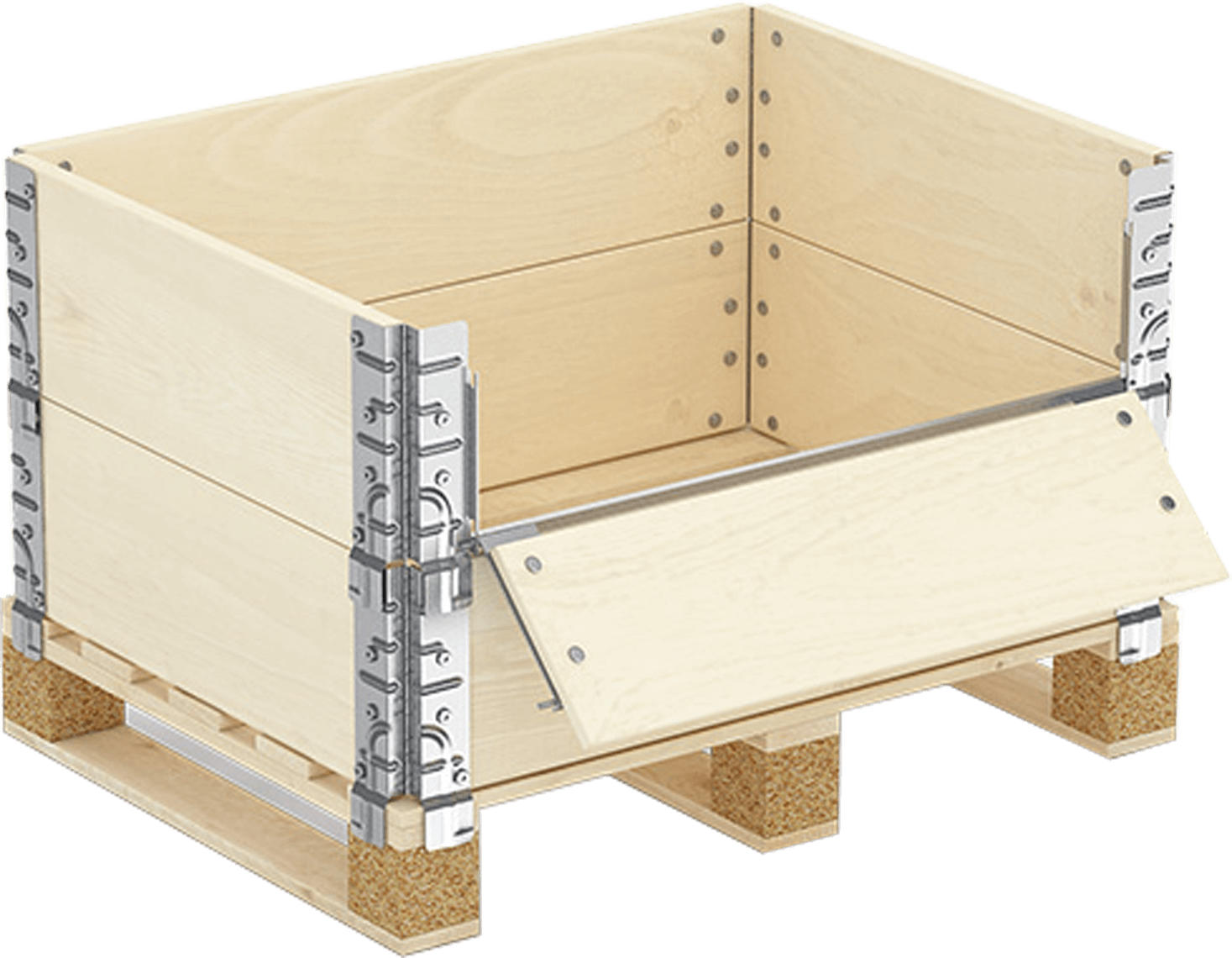 Raklapmagasító keret